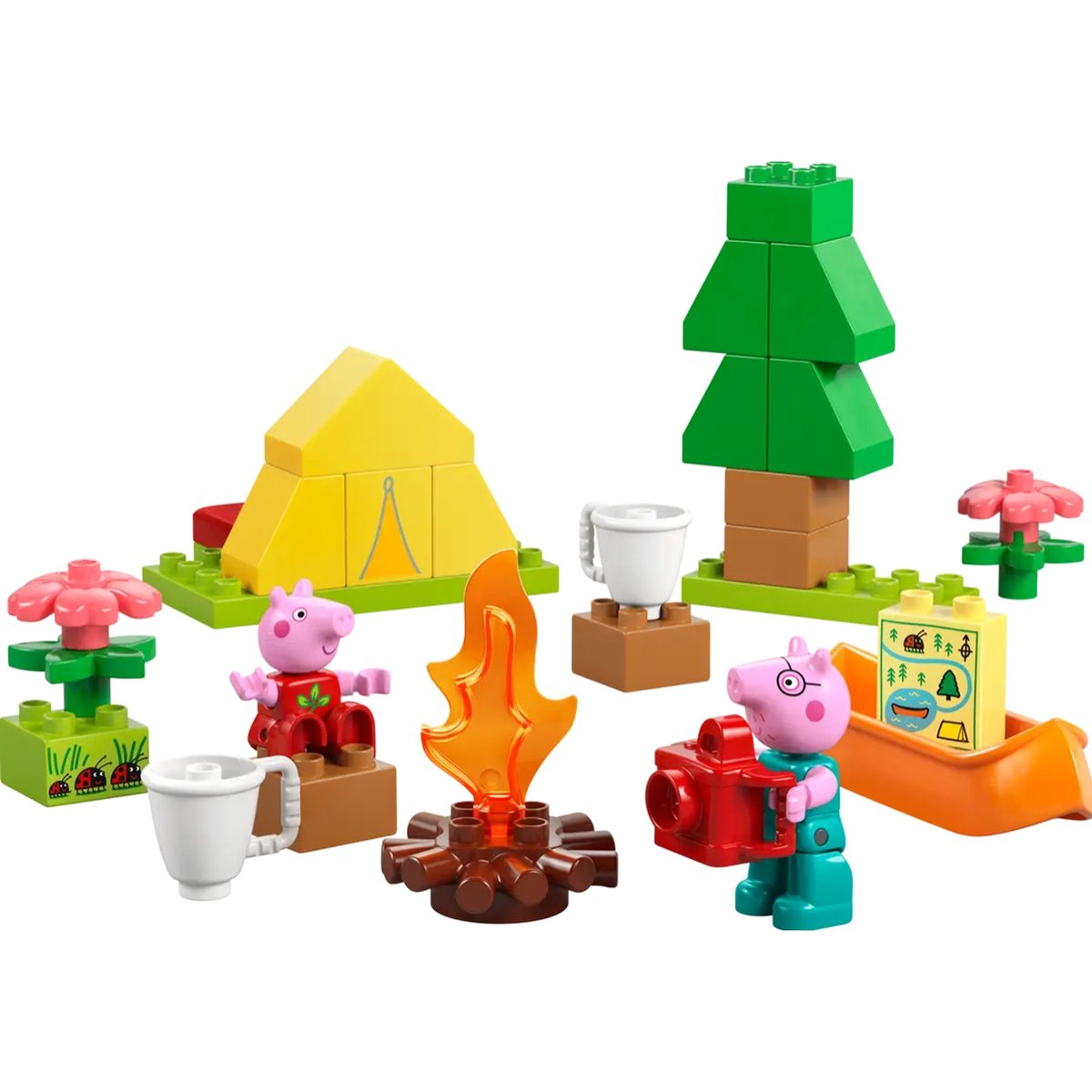 LEGO DUPLO - Les vacances au camping - 10452 multicolore, LEGO