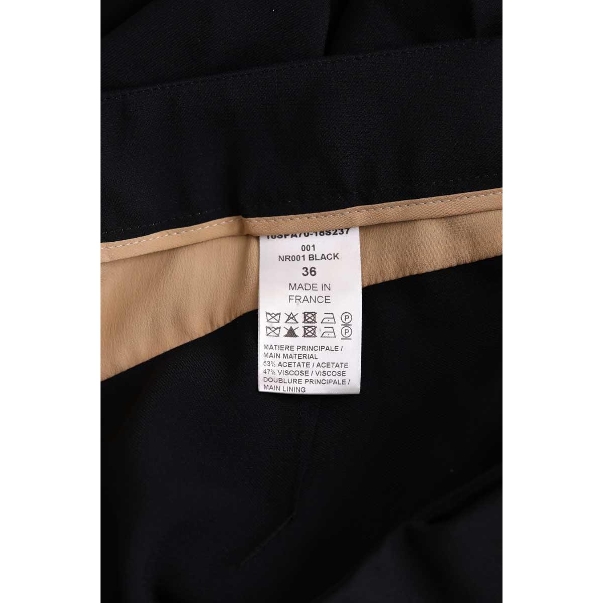 Pantalon droit - Très Bon État noir, SEE BY CHLOE