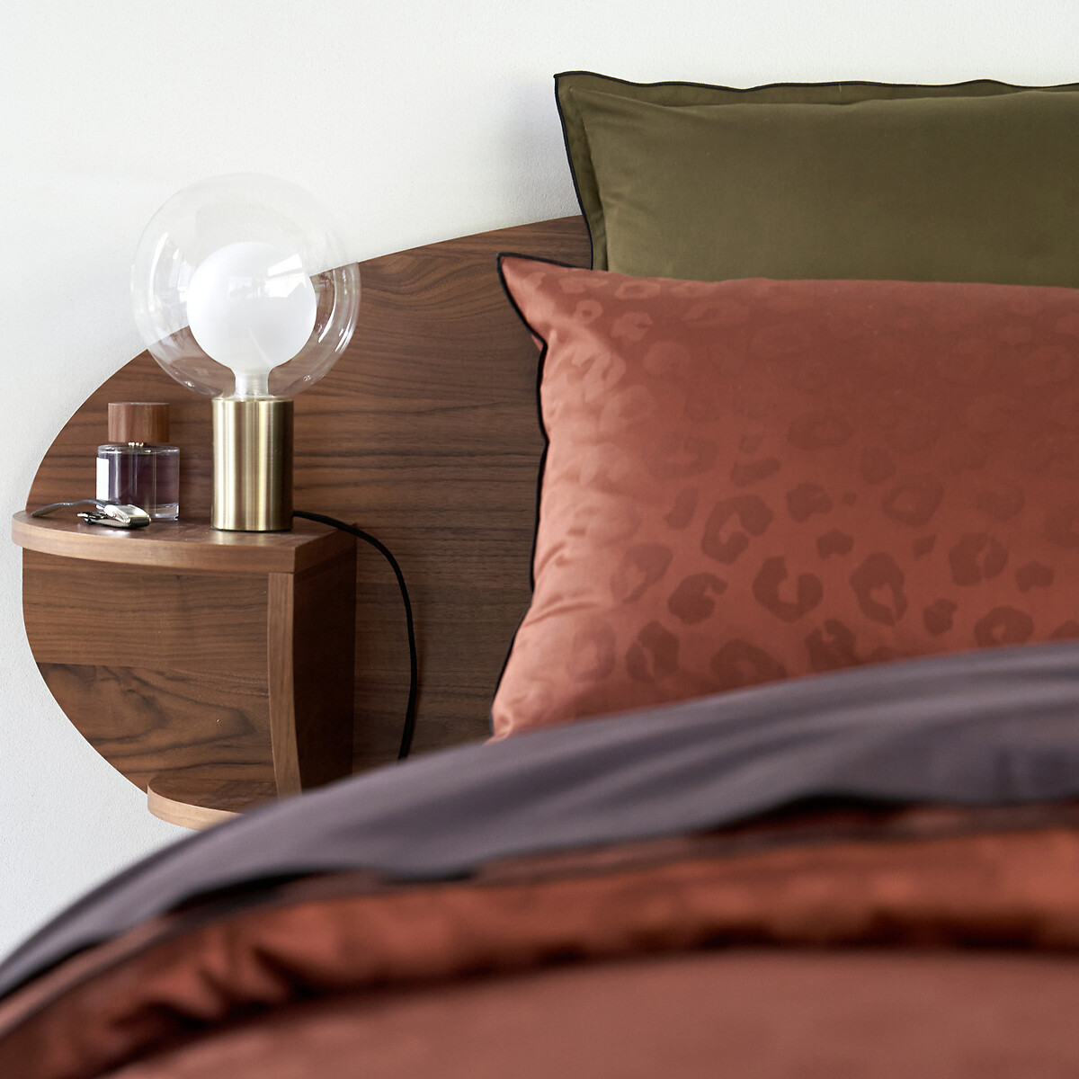 Lampe métal fer laitonné et verre, Arvin laiton, LA REDOUTE INTERIEURS