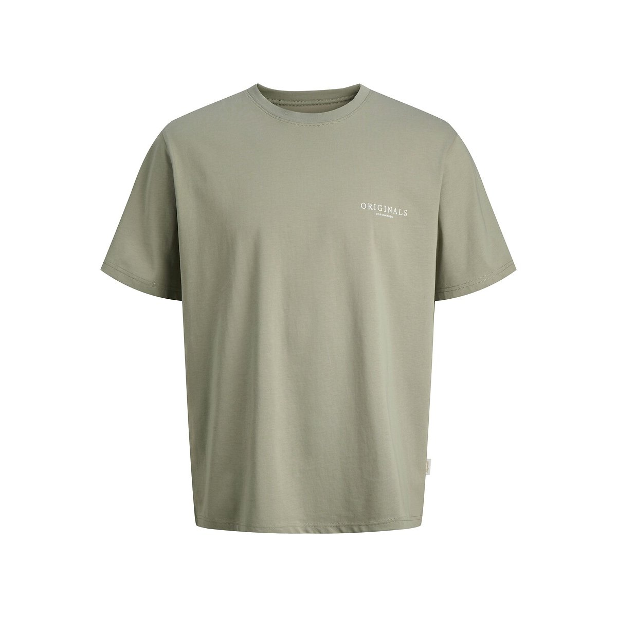 T-shirt manches courtes vert kaki, JACK & JONES