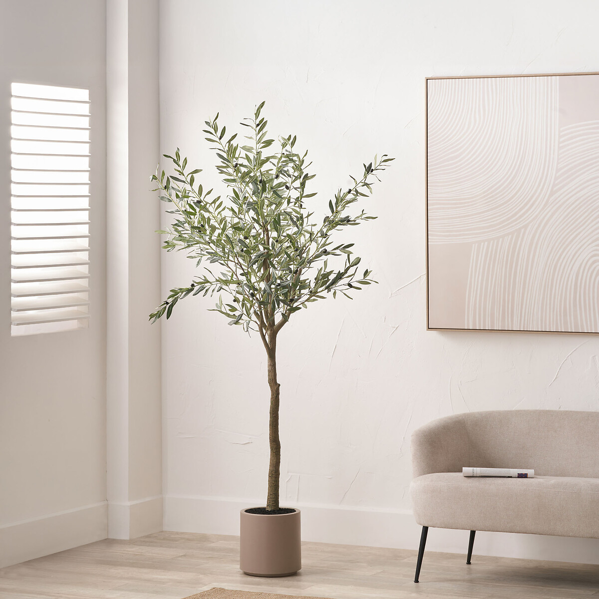 210cm Artificial Olive Tree in Pot green, SO'HOME