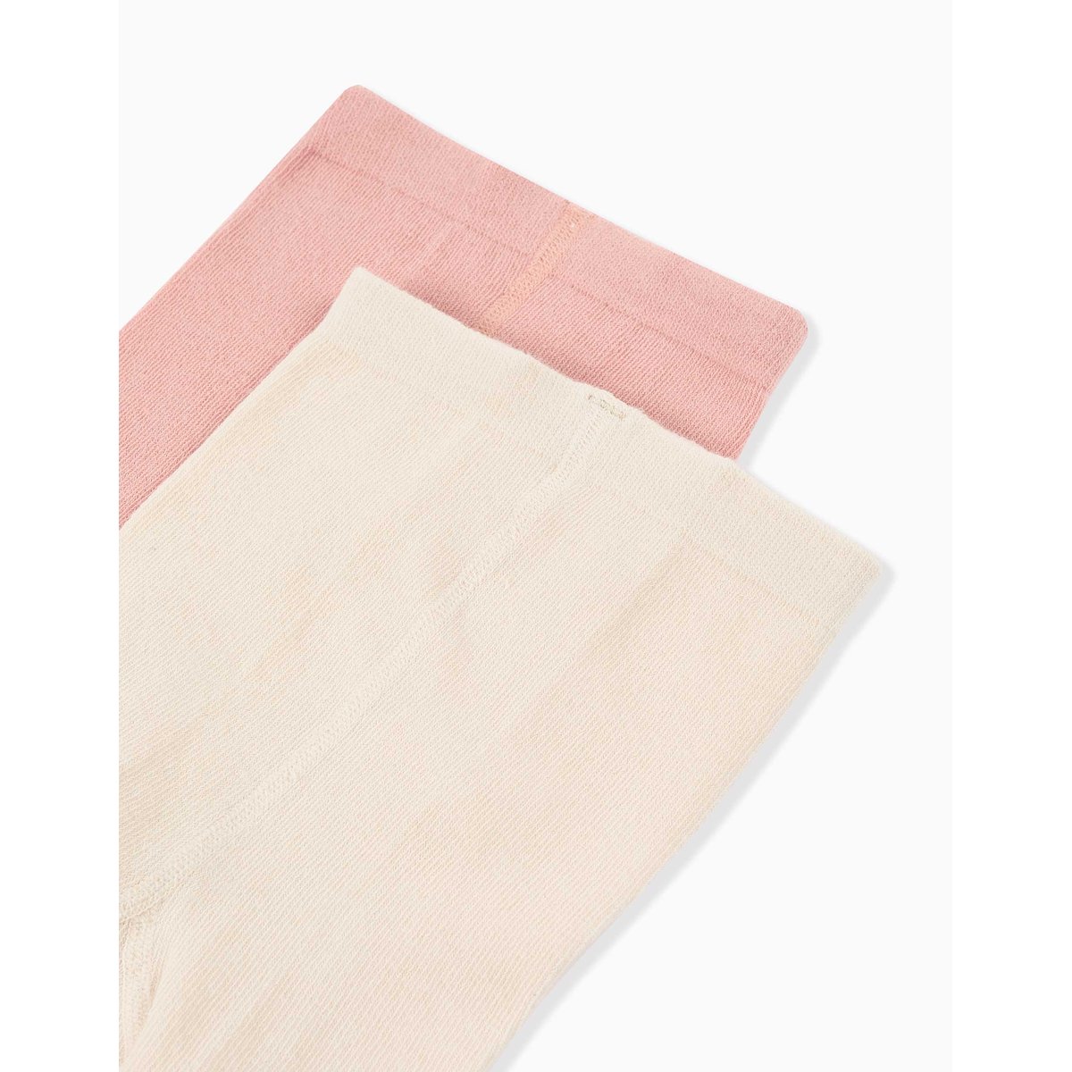 Lot de 2 collants en maille unie/ajourée multicolore, ZIPPY