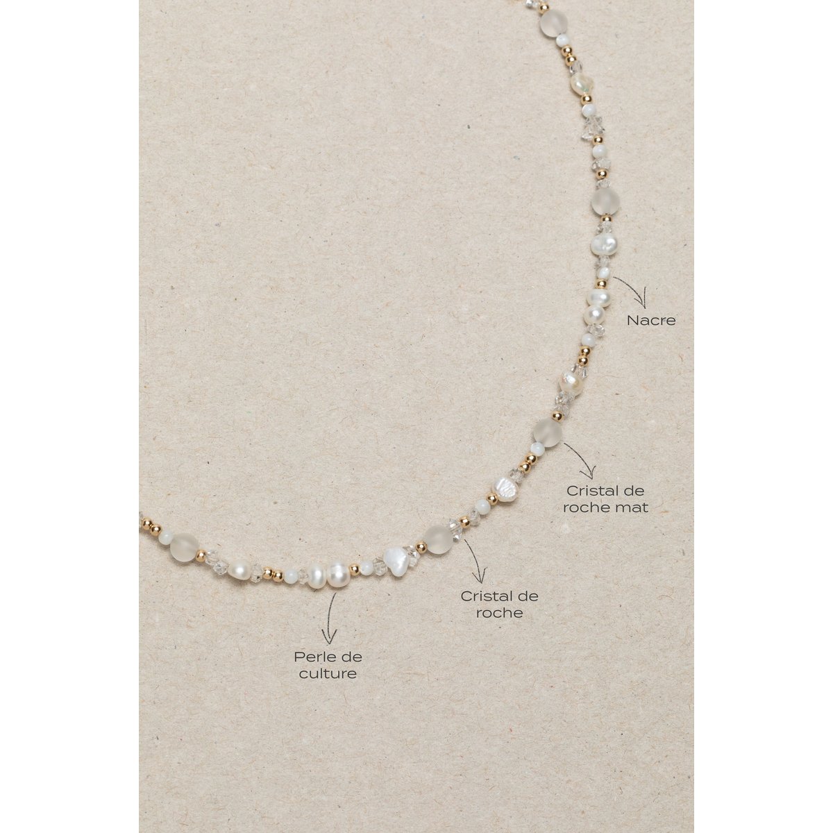 Collier Vénus - Neige éternelle neige, YAY PARIS