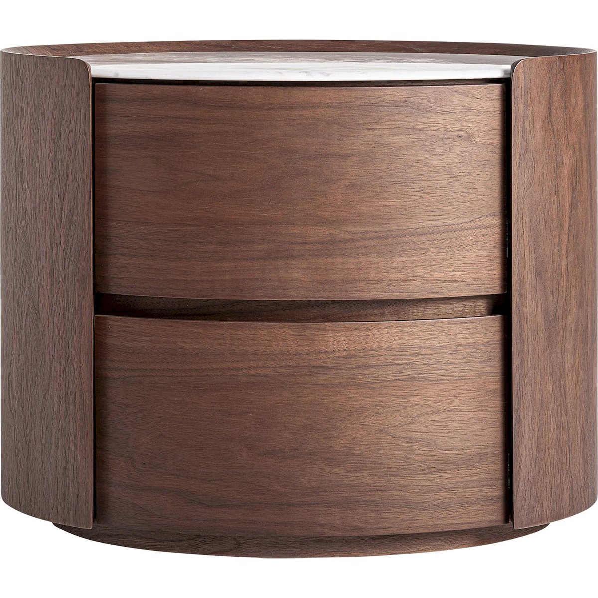 Table de chevet en bois vieilli style contemporain marron clair finition vieillie, RECOLLECTION