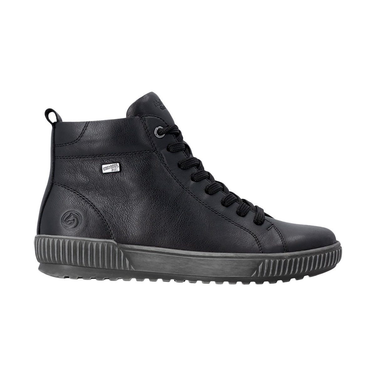 Basket Cuir Montante noir, REMONTE