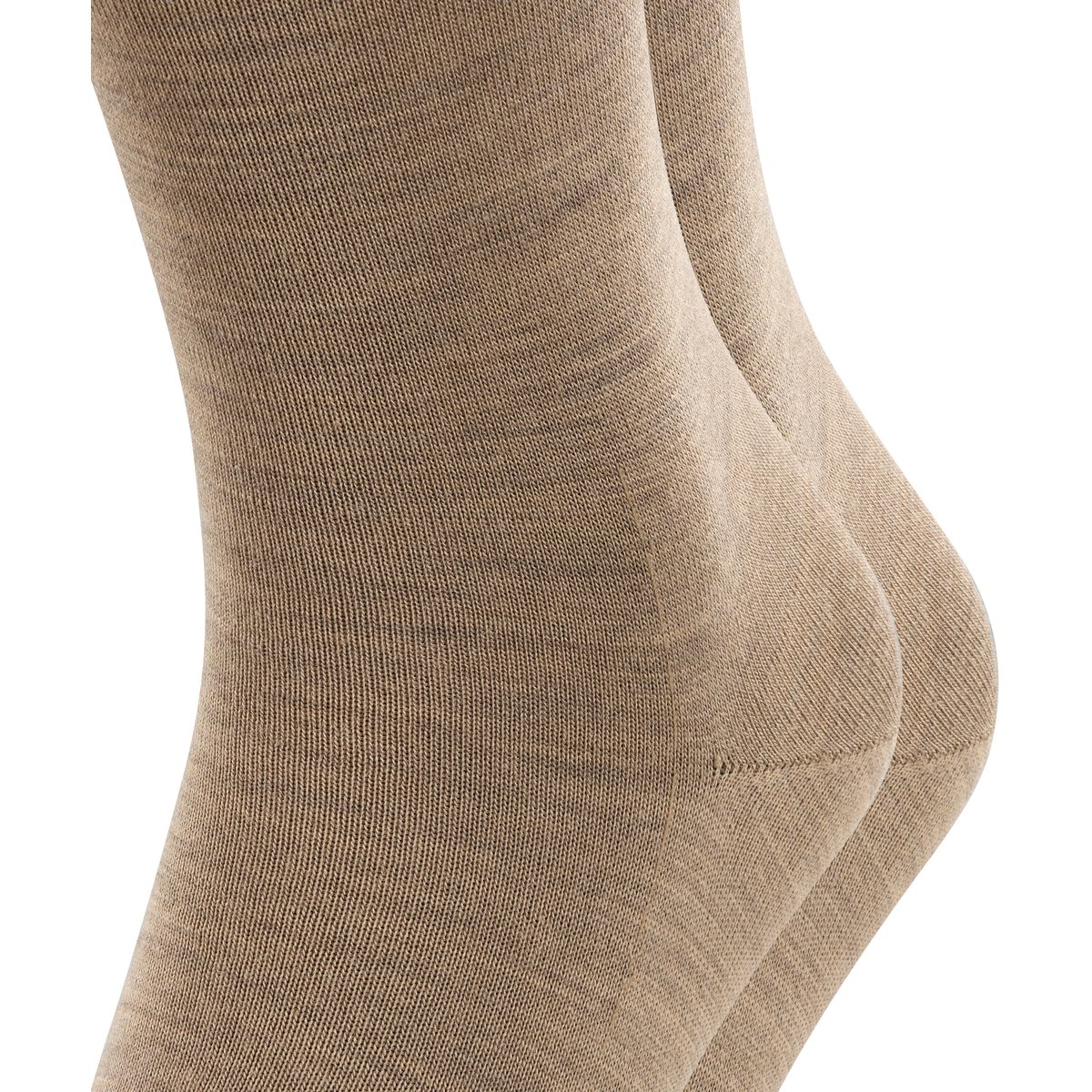 Chaussettes Basic Wool 2-Pack marron chiné, ESPRIT