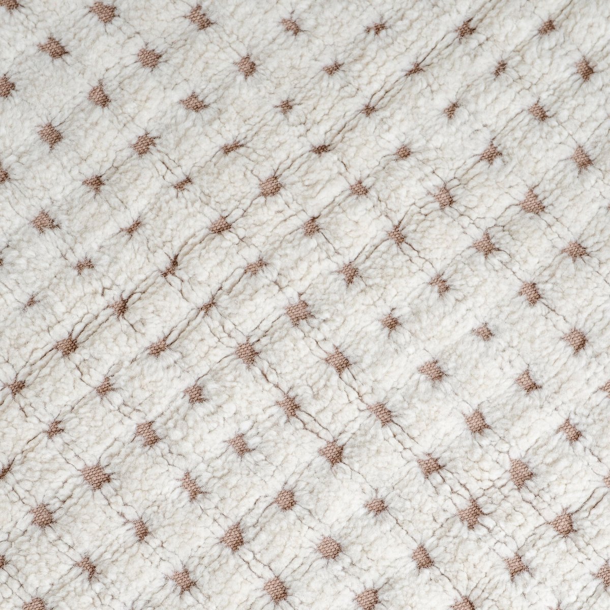 Tapis en laine rectangulaire basique UNEXPECTED toile de lin, naturelle, LORENA CANALS