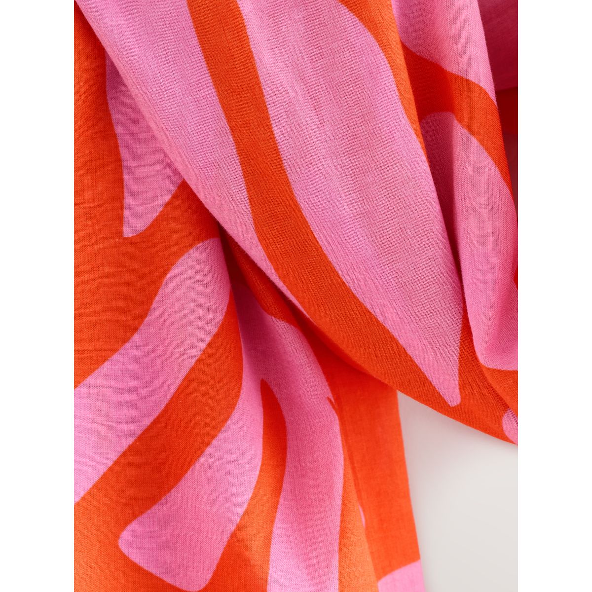Écharpe légère imprimé abstrait rose/orange, NEXT