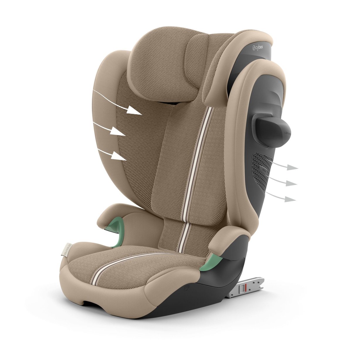 Siège auto Solution G2 plus almond beige | beige, CYBEX