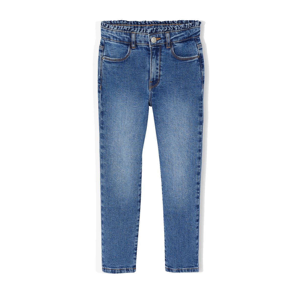 Jean slim morphologie fin bleu moyen, VERTBAUDET