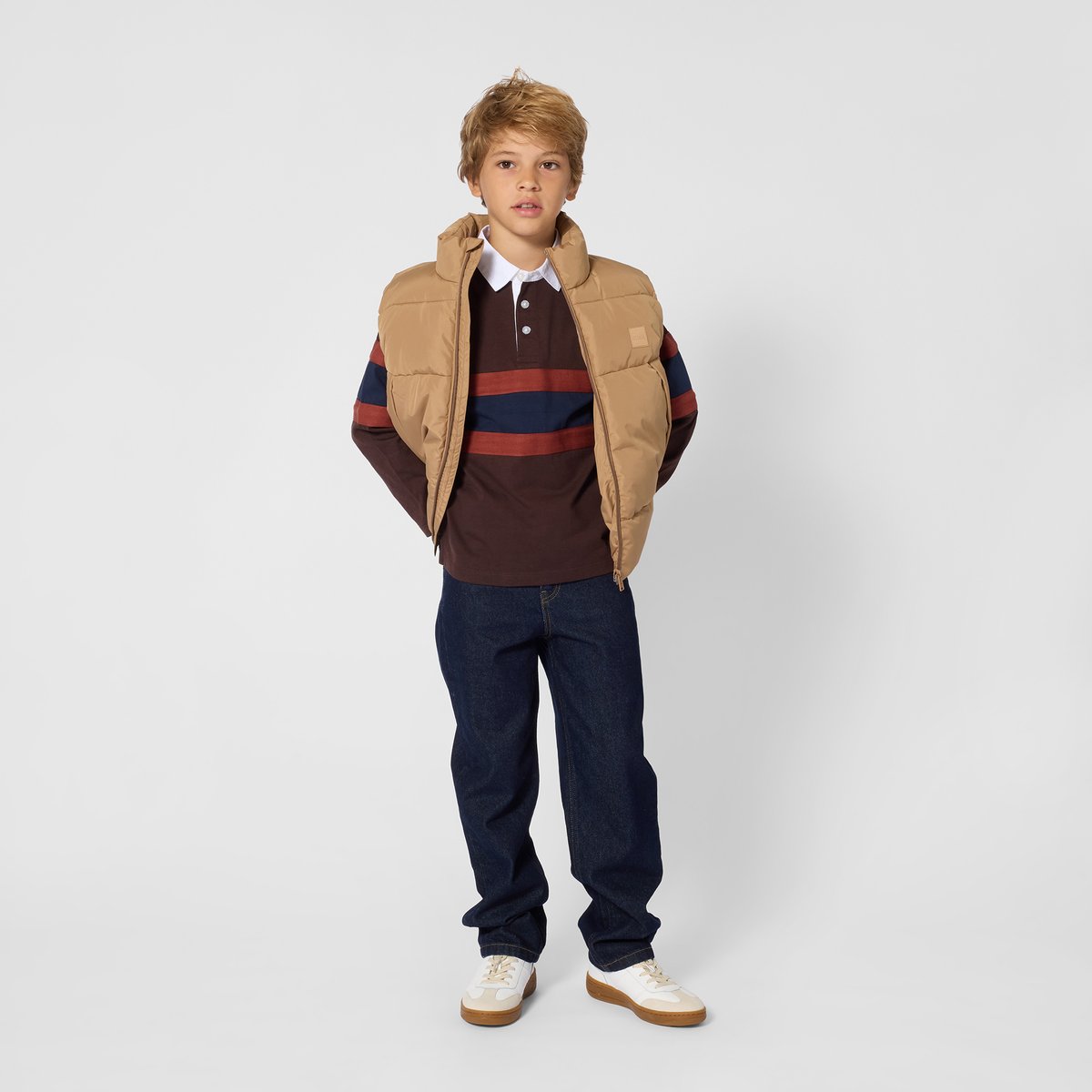 Doudoune sans manches cookie, BOSS KIDSWEAR