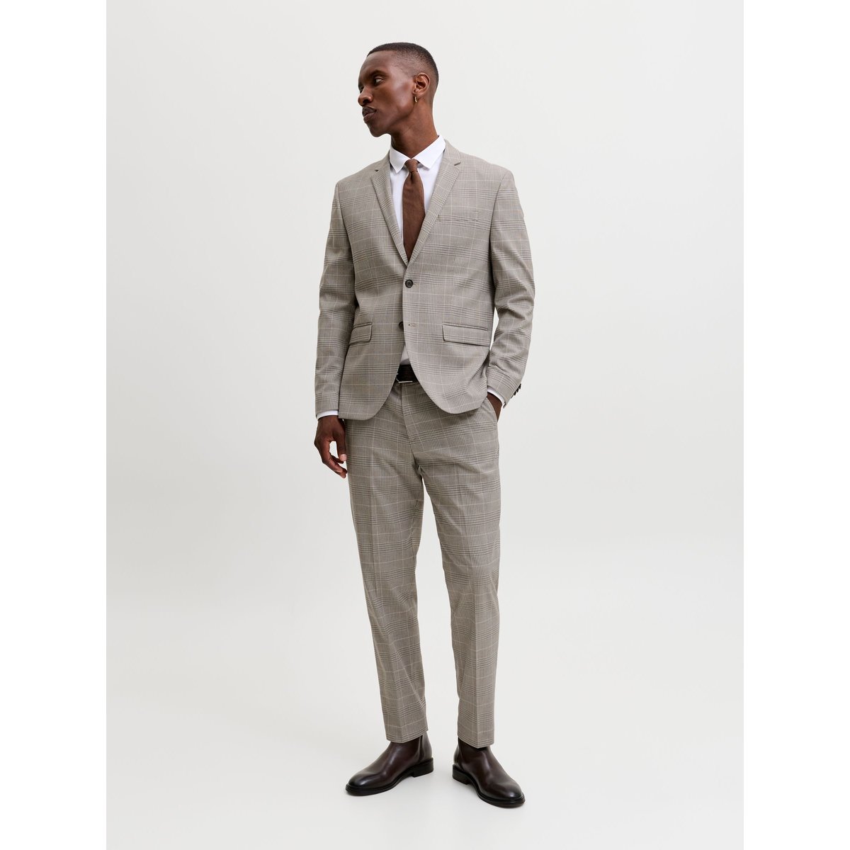 Pantalon Habillé jaune - plaza taupe 1, JACK & JONES