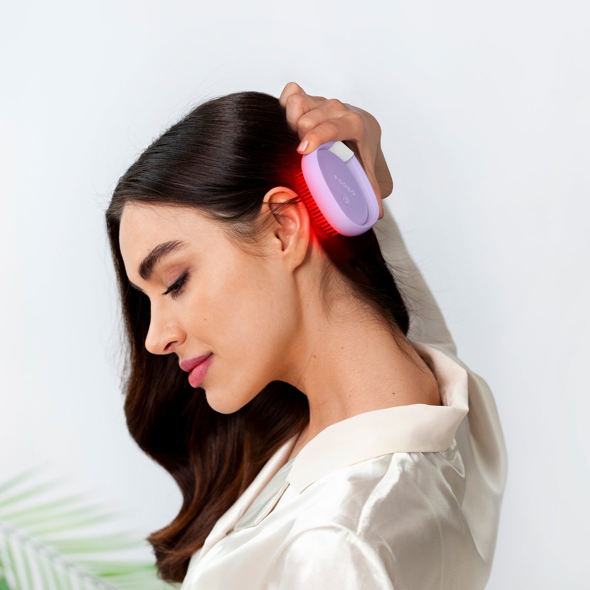 Brosse LED avancée pour cheveux FLIP PLAY lilas toi, FOREO