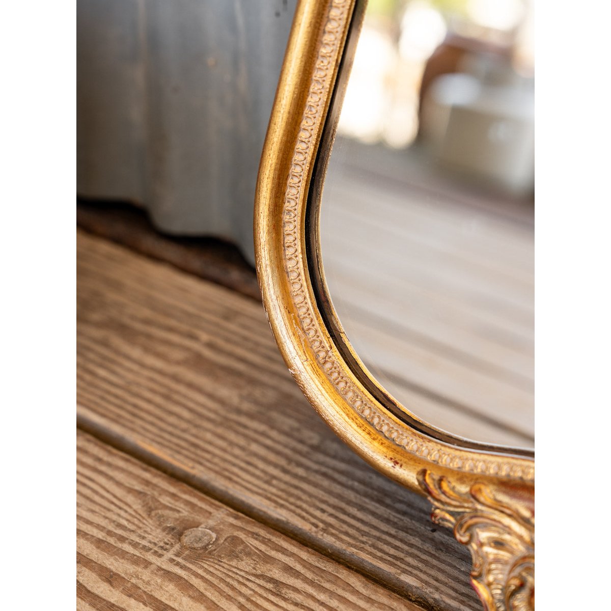 Miroir doré Georges N°1325 - Bon état doré, DEBONGOUT