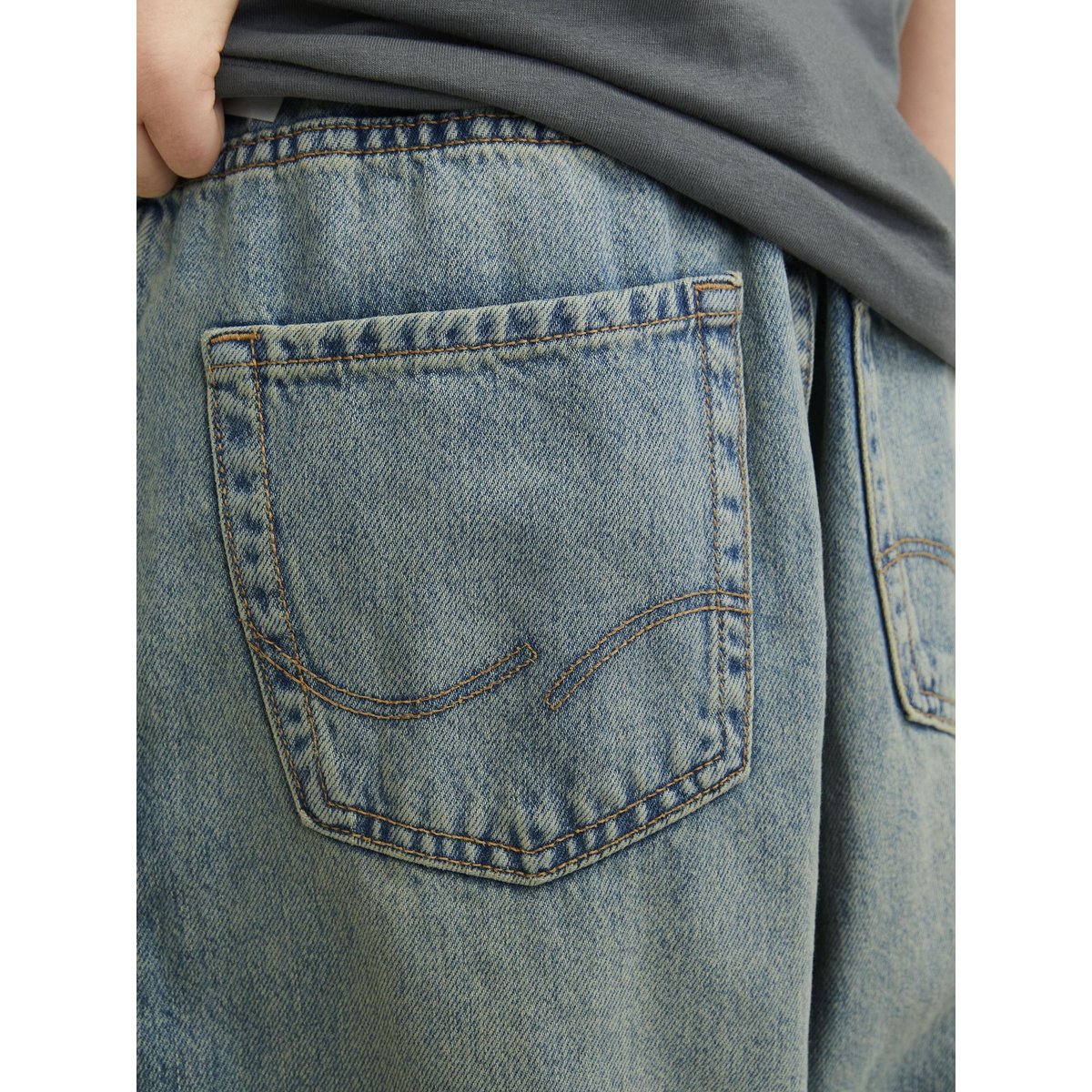 Jean Extra Baggy Fit blue denim, JACK & JONES JUNIOR