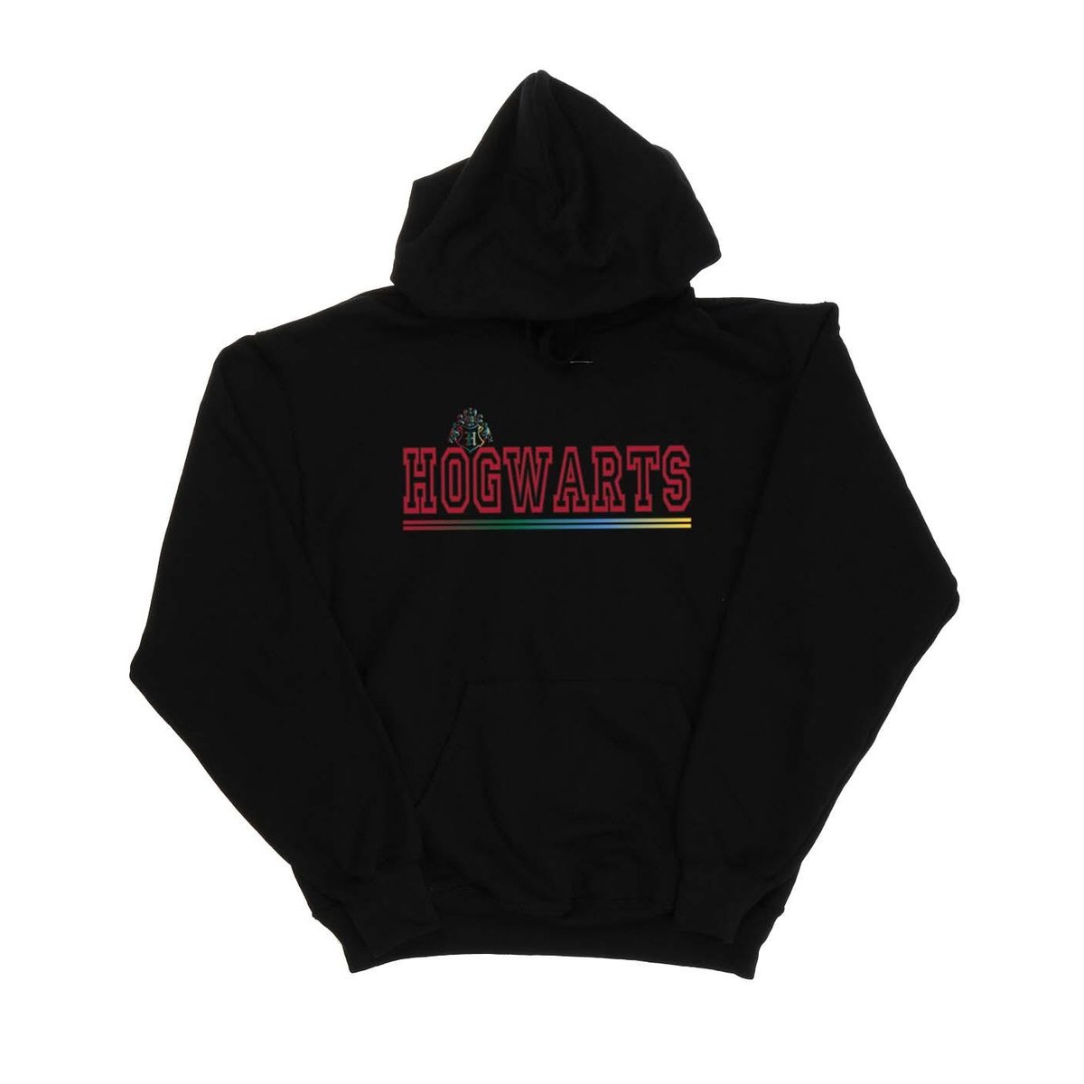 Sweat à capuche HOGWARTS noir, HARRY POTTER