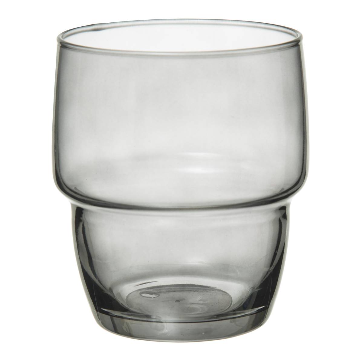 Lot de 6 verres bas en verre texturé RODRIG'EAU multicolore, SECRET DE GOURMET