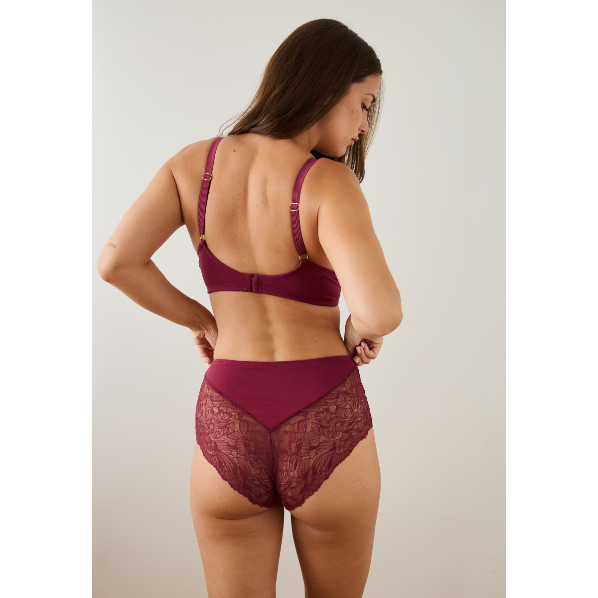 Soutien-gorge Edina bordeaux, VARIANCE