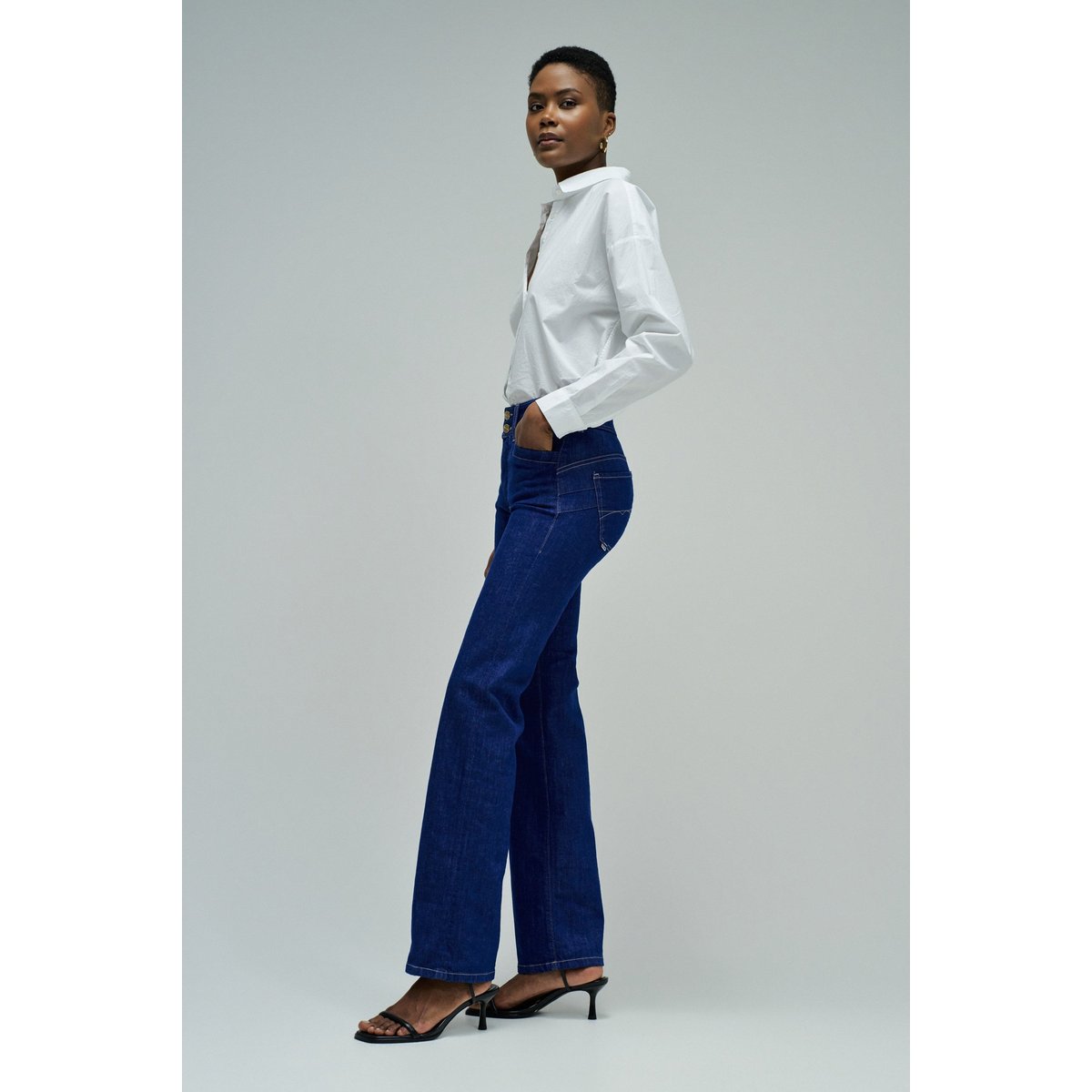 JEAN SECRET PUSH IN STRAIGHT bleu, SALSA JEANS