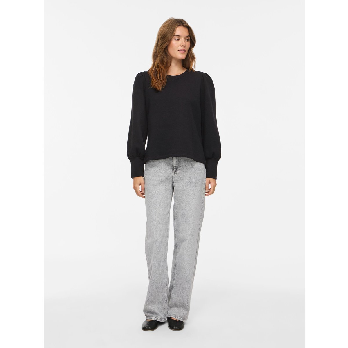 Sweat-Shirt À Manches Longues noir - black1, VILA