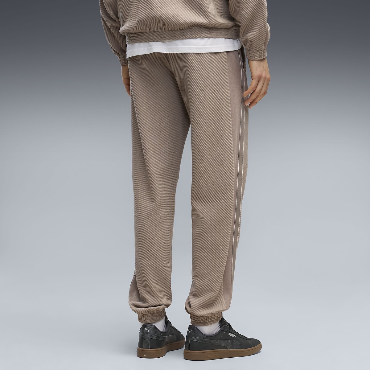Pantalon de sport, Puma Class taupe grisé, PUMA