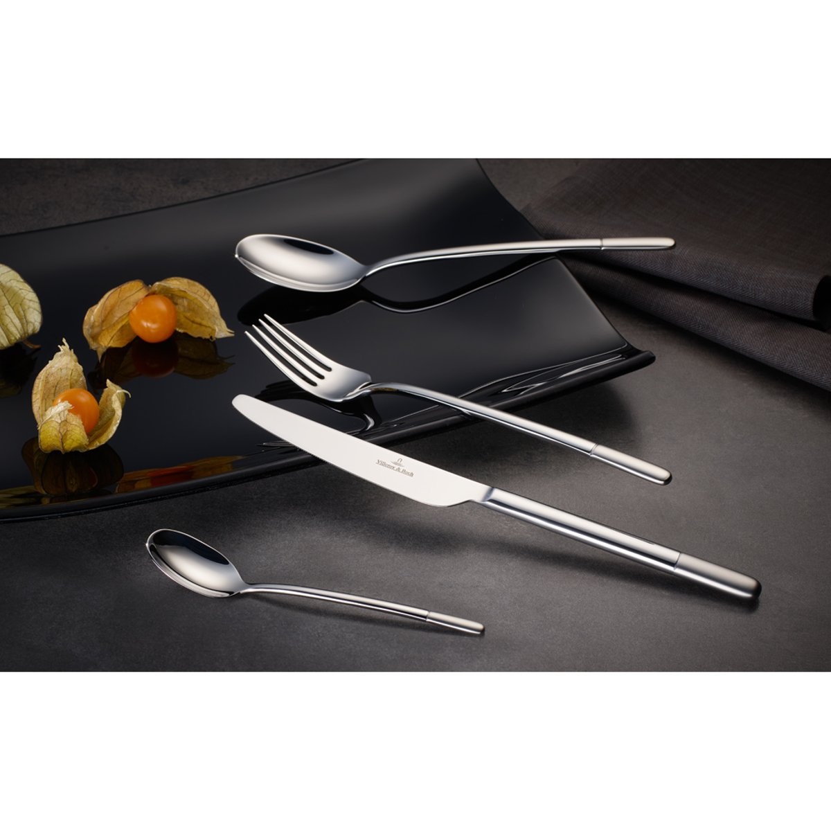 Ménagère 24Pcs. ELLA argent/platine, VILLEROY & BOCH