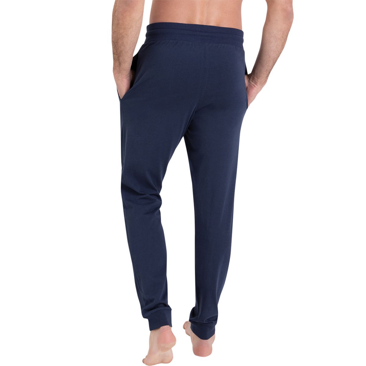 Pyjama long manches courtes col rond SUMMER vert-bleu, ATHENA