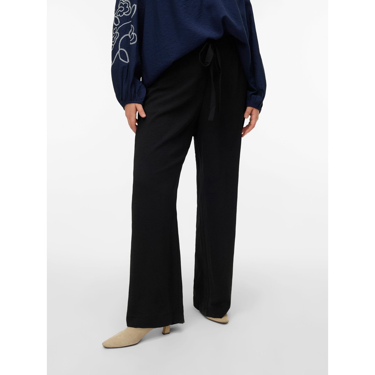 Pantalon À Jambe Large noire - black, VERO MODA