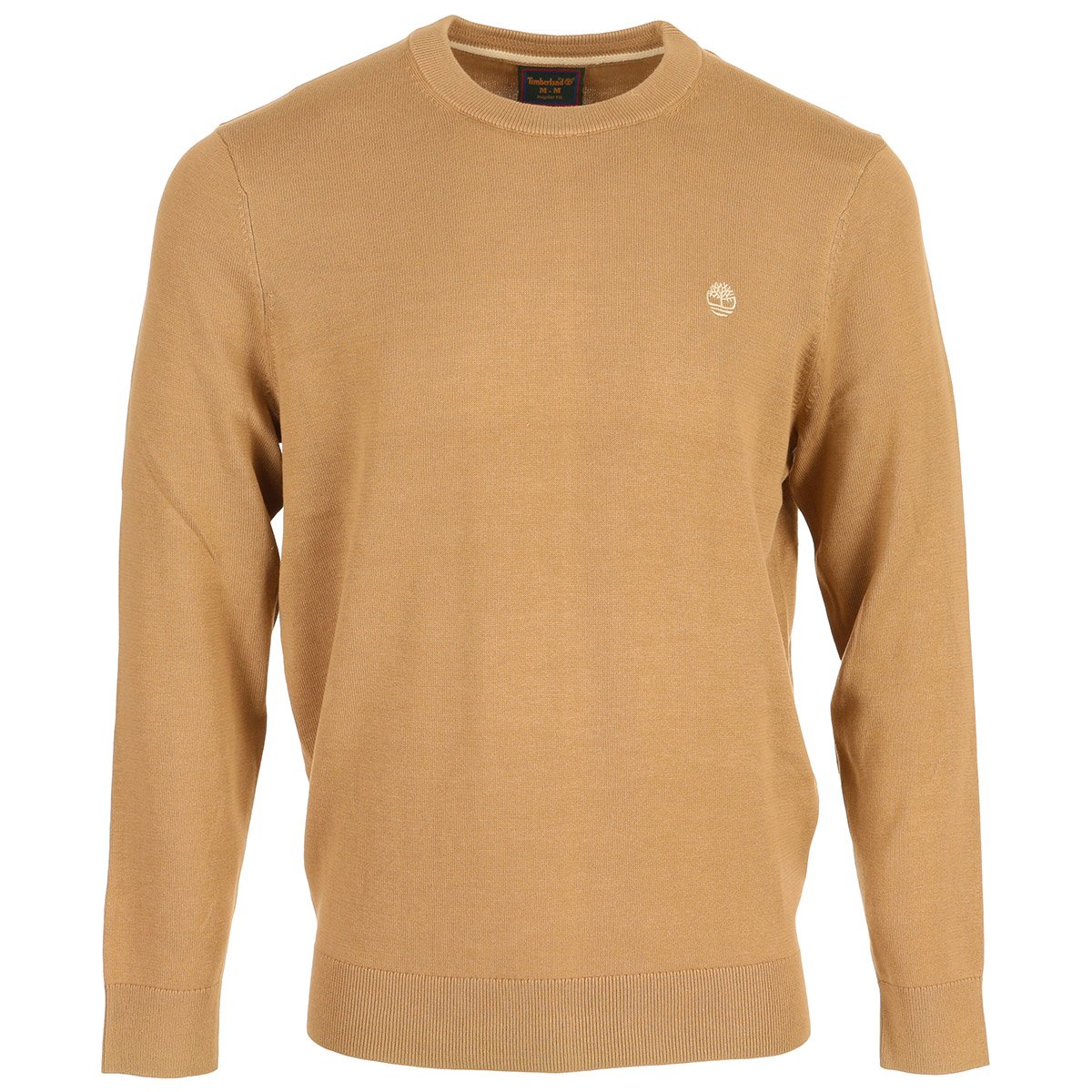 Pull WILLIAMS RIVER COTTON CREW NECK SWEATER tannin, TIMBERLAND