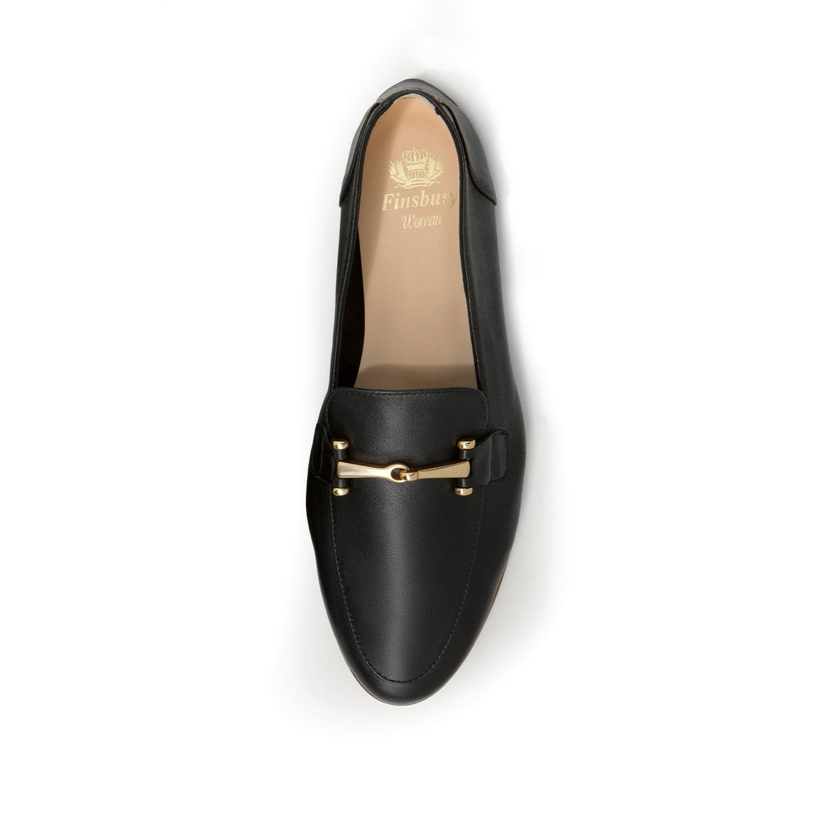 Mocassins AMÉLIE noir, FINSBURY