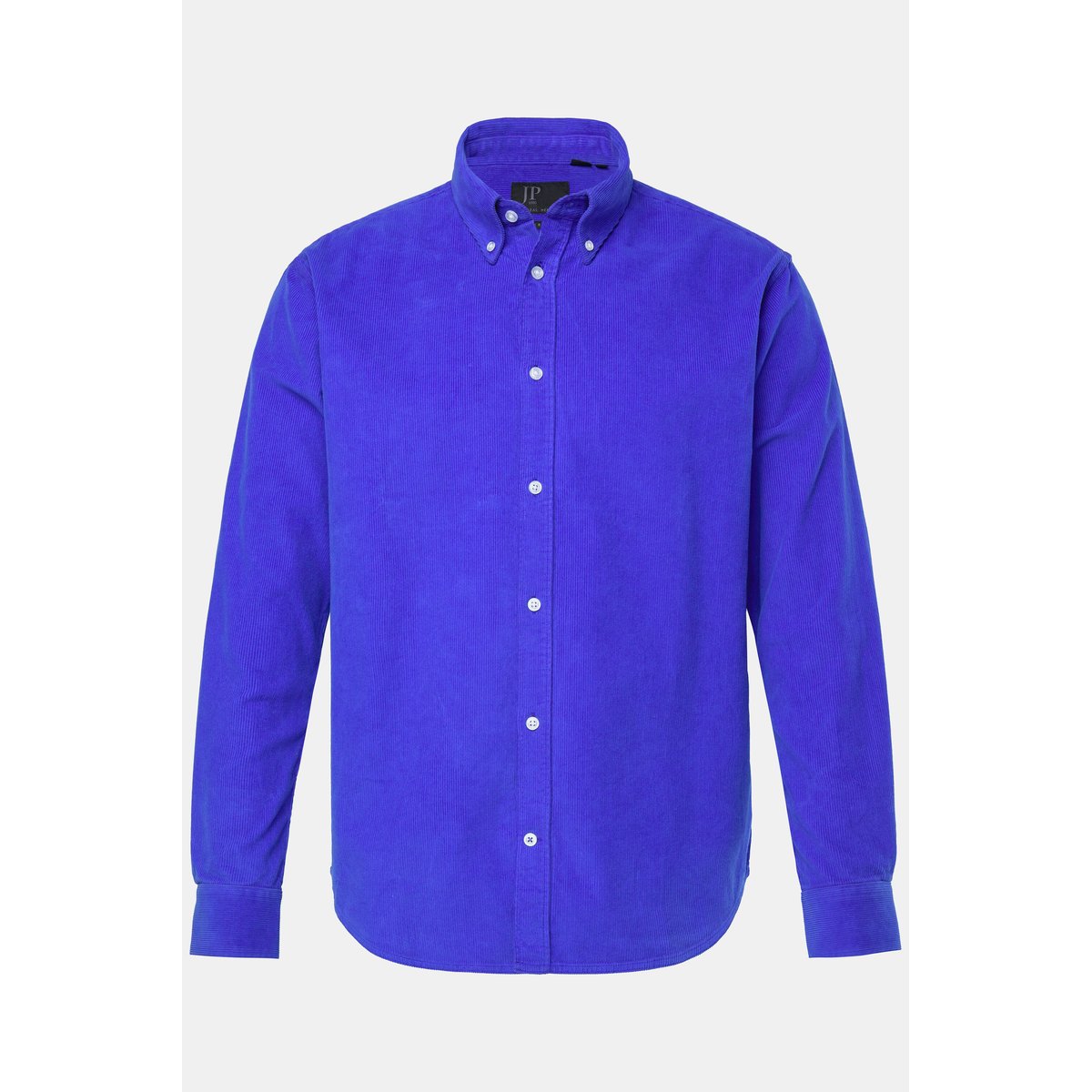 Chemise en velours côtelé bleu cobalt, JP1880