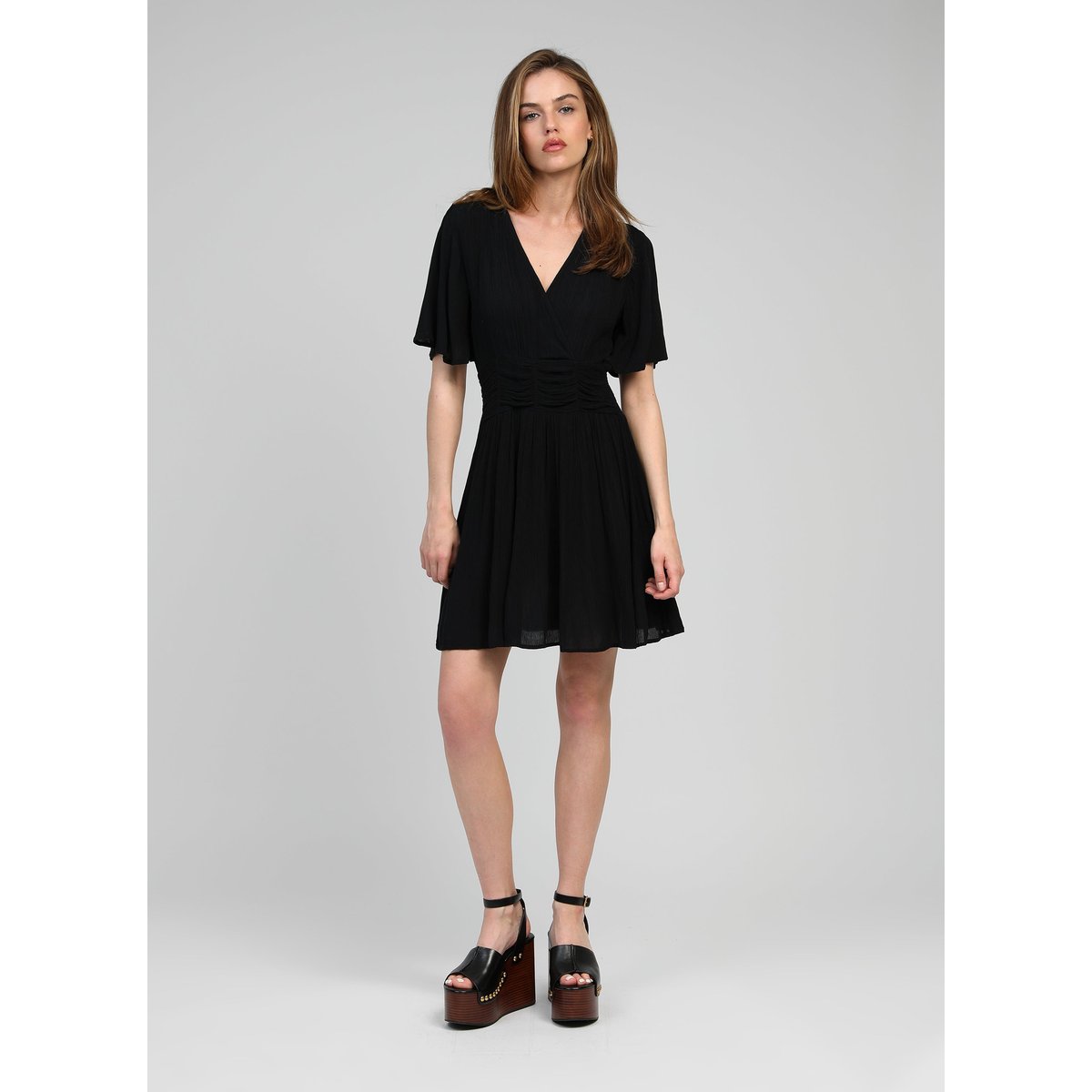 Robe Courte OFLAMY noir, AN'GE