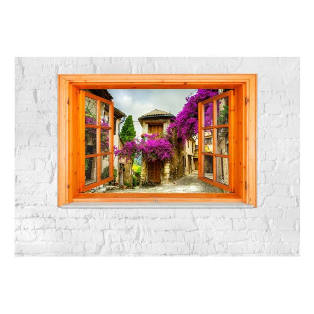 Papier peint intissé panoramique Italian Views beige, EDEN