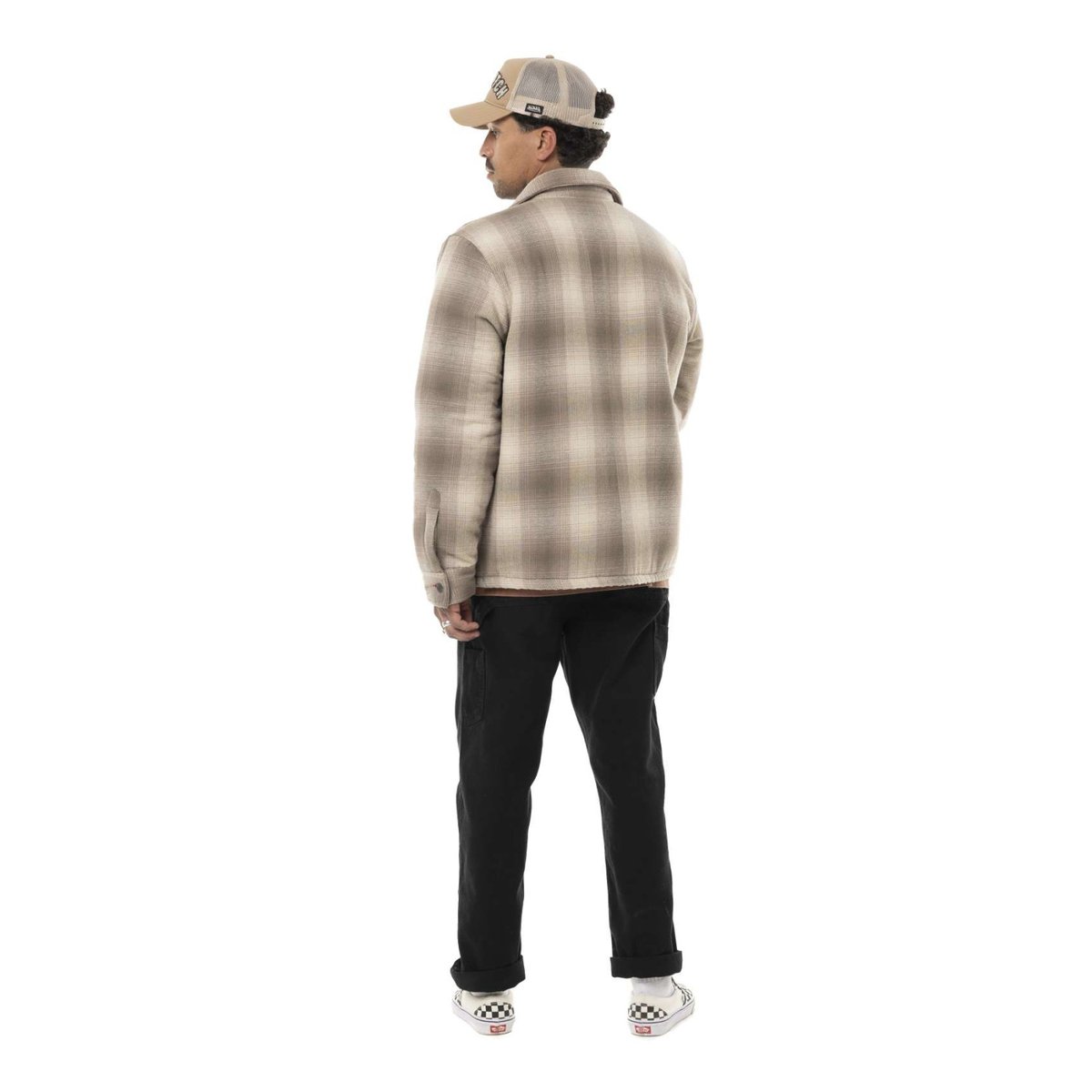 Veste coton HEAVEN beige/marron, VON DUTCH