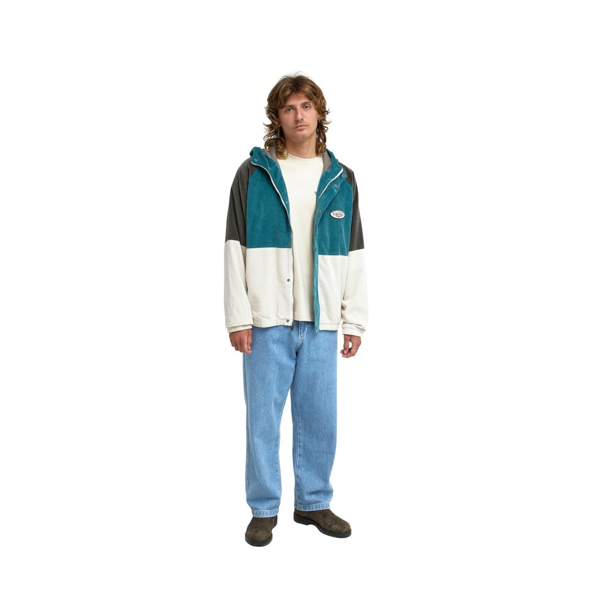 Veste à capuche SINCE 73 BURLEIGH blanc oatmeal heather, BILLABONG