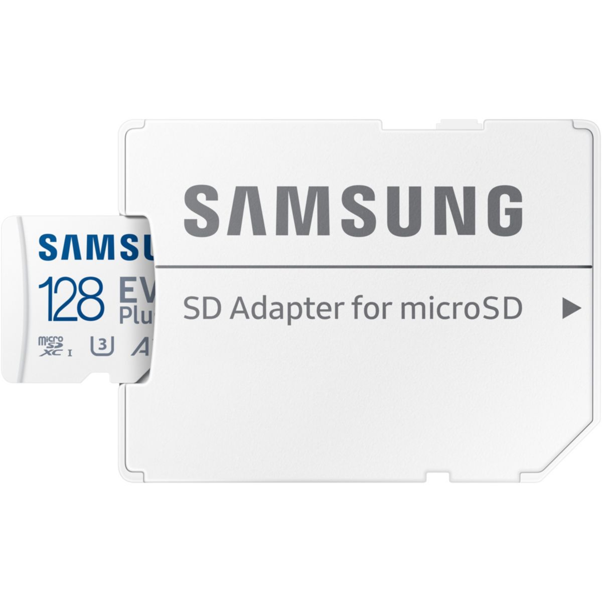 Carte Micro SD 128Go Evo plus avec adaptateur couleur unique, SAMSUNG