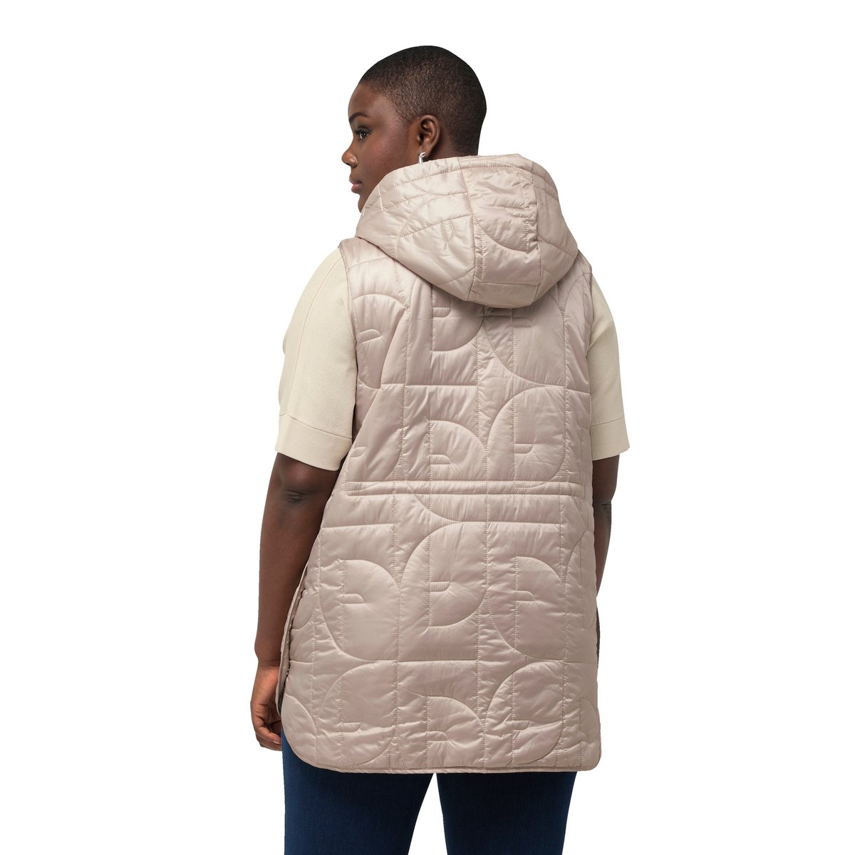 Gilet matelassé à capuche avec mastic, ULLA POPKEN
