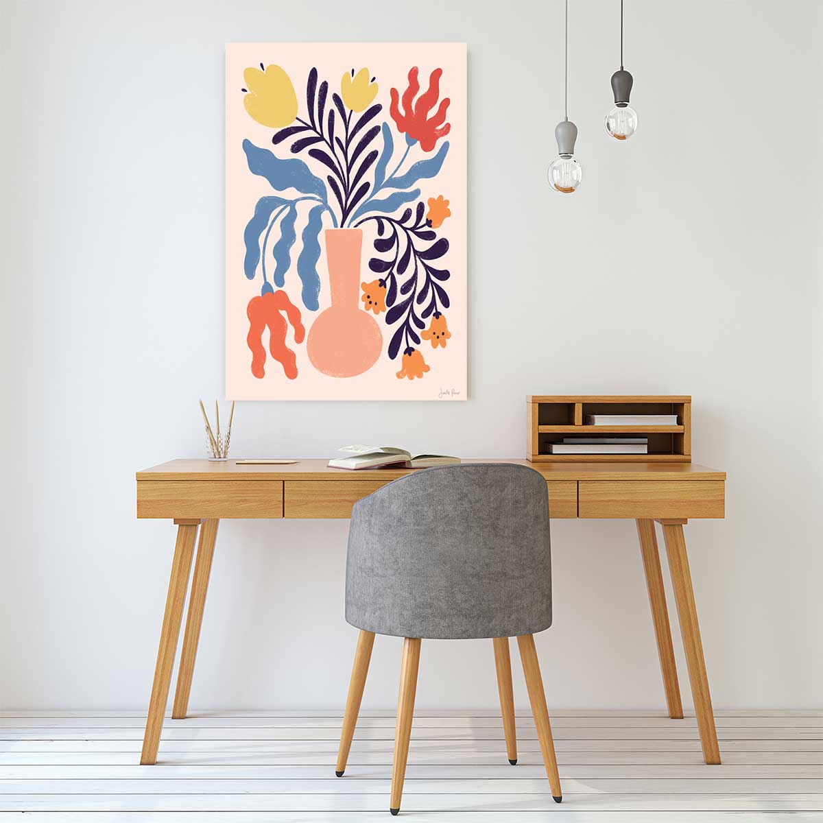 Tableau jolie fleurs tableau alu dibond, HEXOA