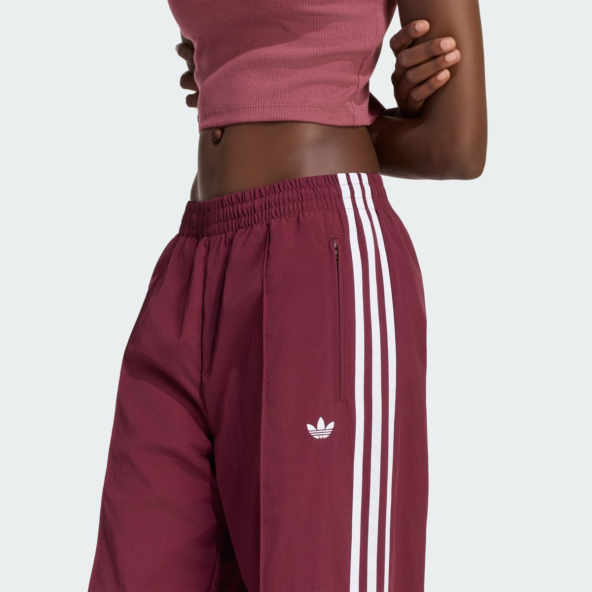 Pantalon De Survêtement Large Floral Gfx Firebird Pantalon De Survêtement Large Floral Gfx Firebird maroon, adidas Originals