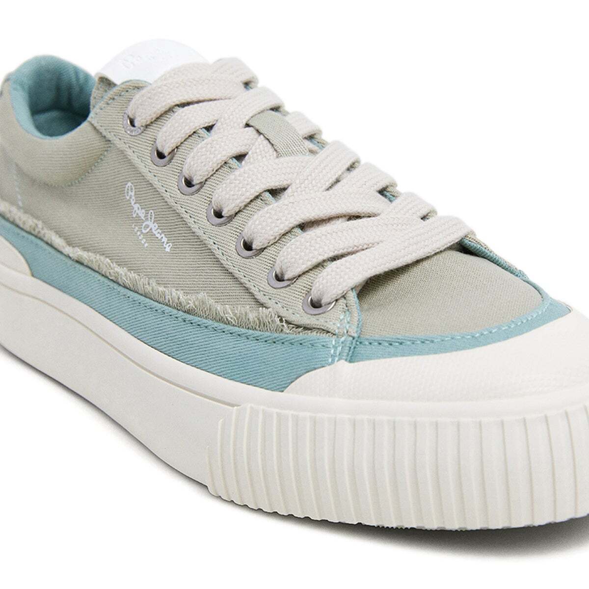 Baskets Basiques vert clair, PEPE JEANS