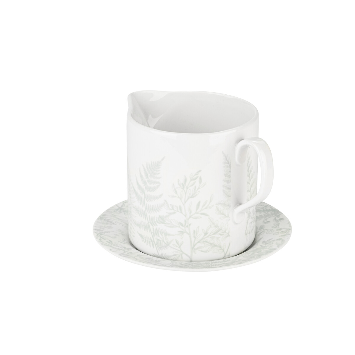 Signature Botanical Gravy Boat & Saucer green, MARY BERRY