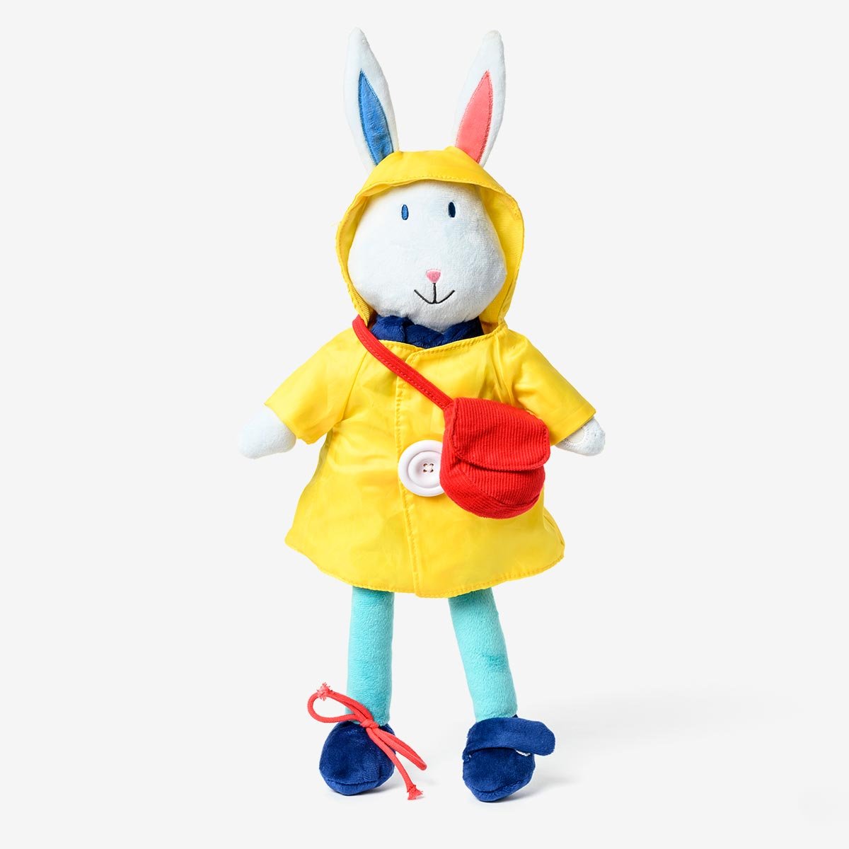 Léandre le lapin multi-activités blanc, OXYBUL
