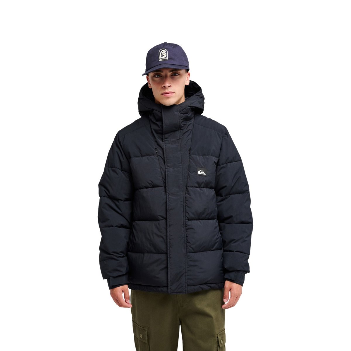 Veste polaire pour temps froid NOMAD noir black, QUIKSILVER