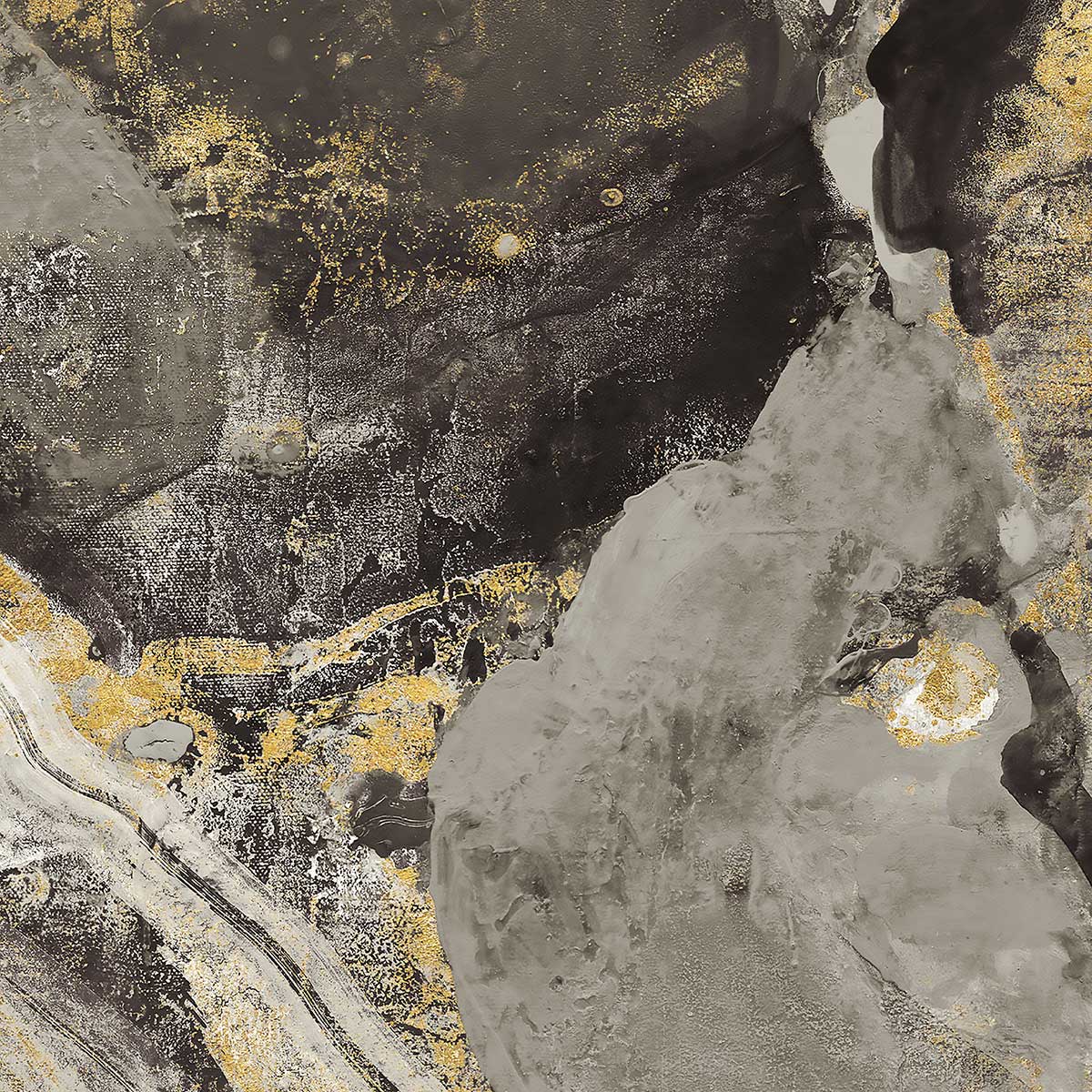 Tableau Rivière d'or tableau alu dibond, HEXOA