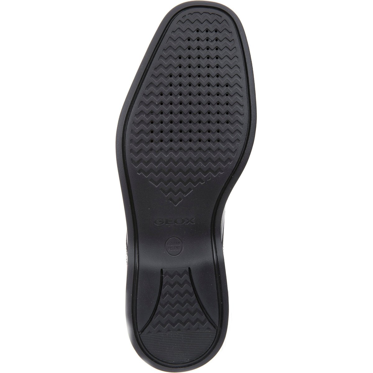 Derbies respirantes en cuir Brayden 2fit abx noir, GEOX