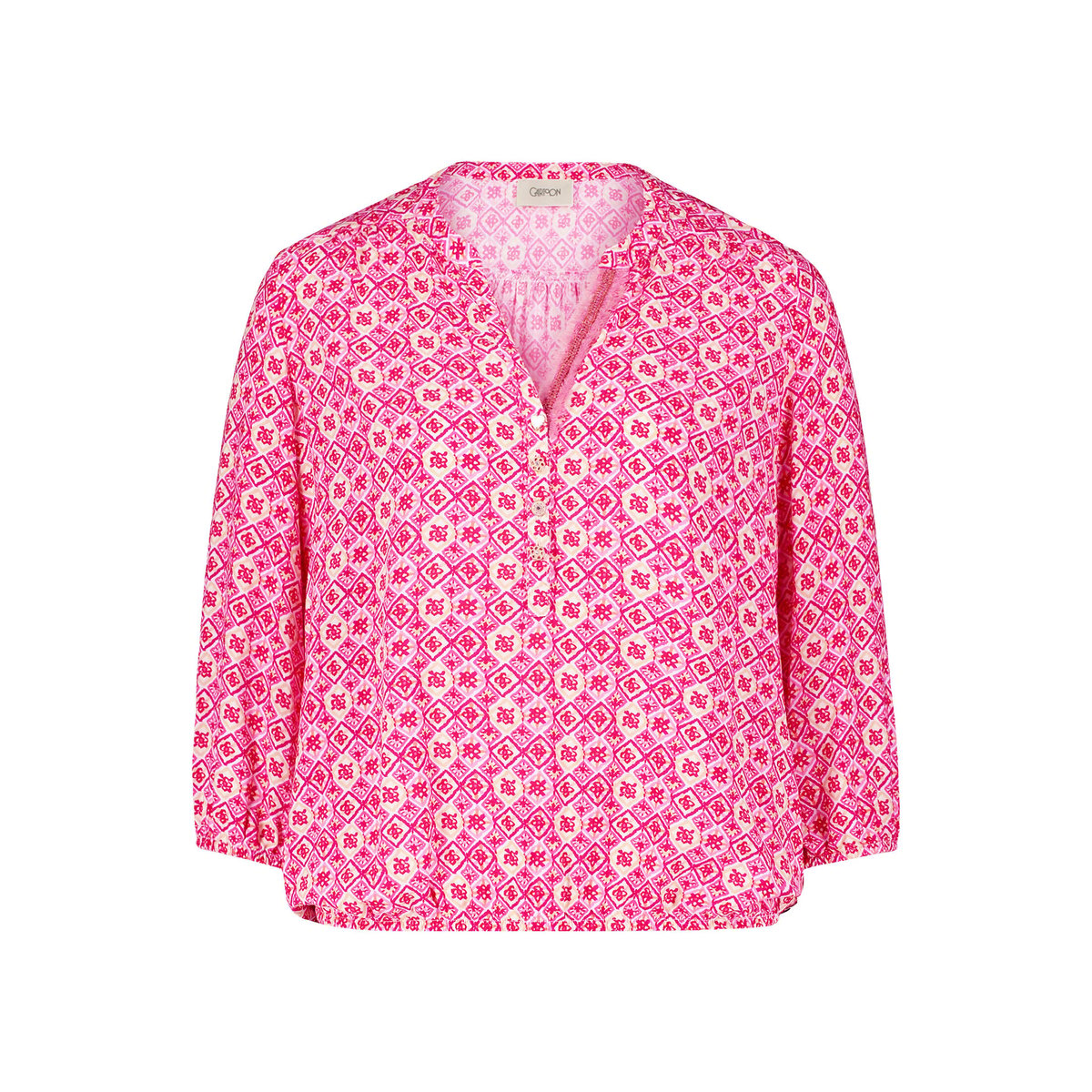 Blouse casual à motifs rose/rose, CARTOON