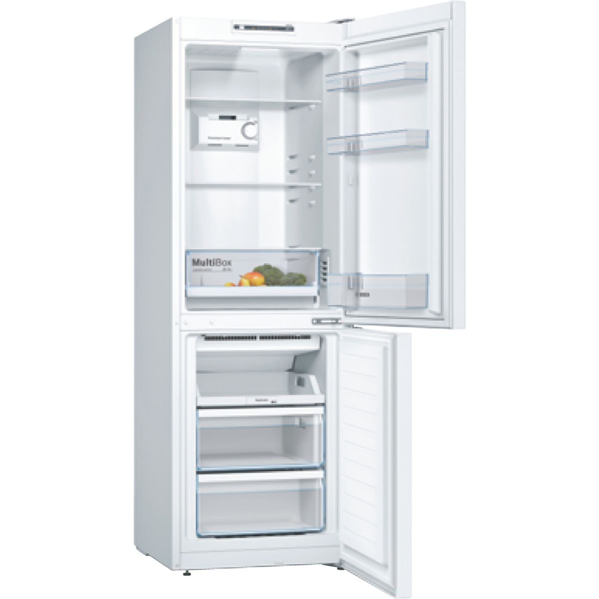 Réfrigérateur combiné KGN33NWEB blanc, BOSCH
