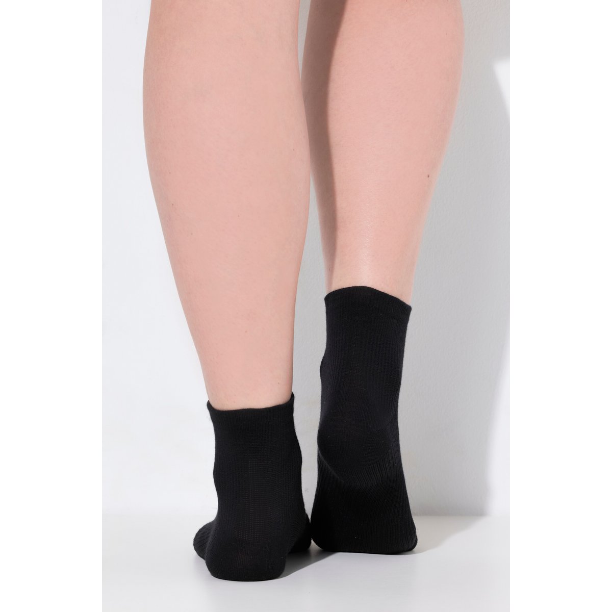 Chaussettes de contention. Tige noir, ULLA POPKEN