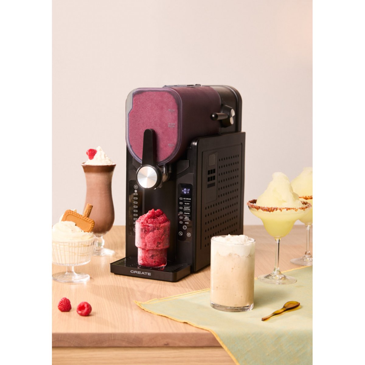 Machine à granité 2,6L SLUSH MAKER noir, CREATE