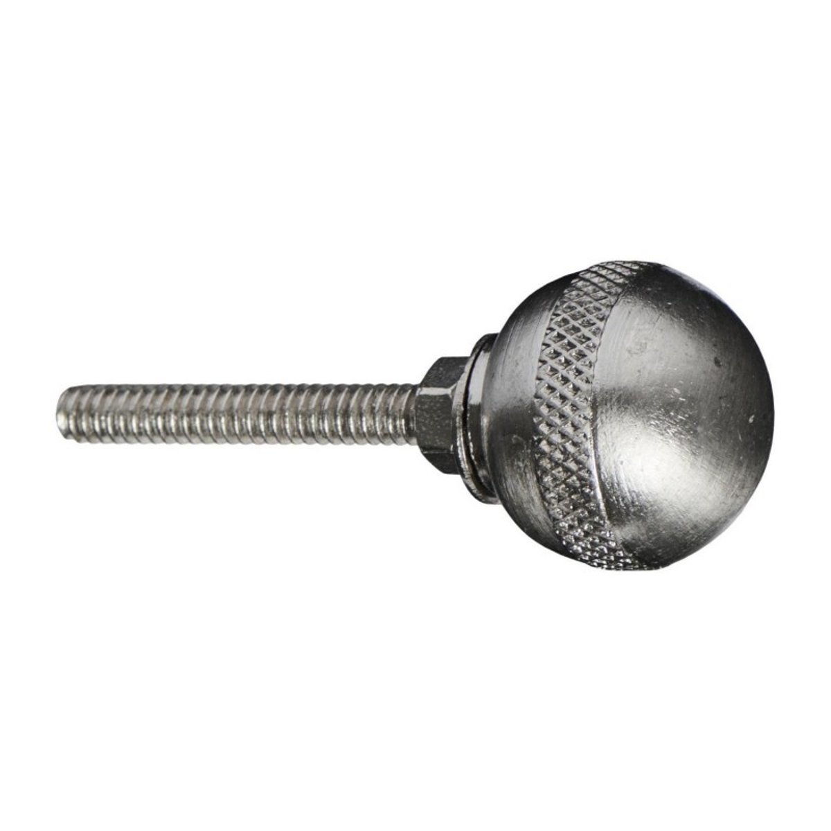 Bouton de meuble boule métal argent, IB LAURSEN